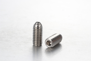 ボールおよびスロットヘッド付きスプリングプランジャ ZBPS/ZBPH