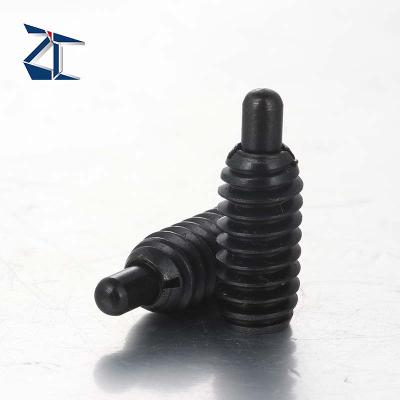 ピンおよび六角インチ測定付きスプリング プランジャー