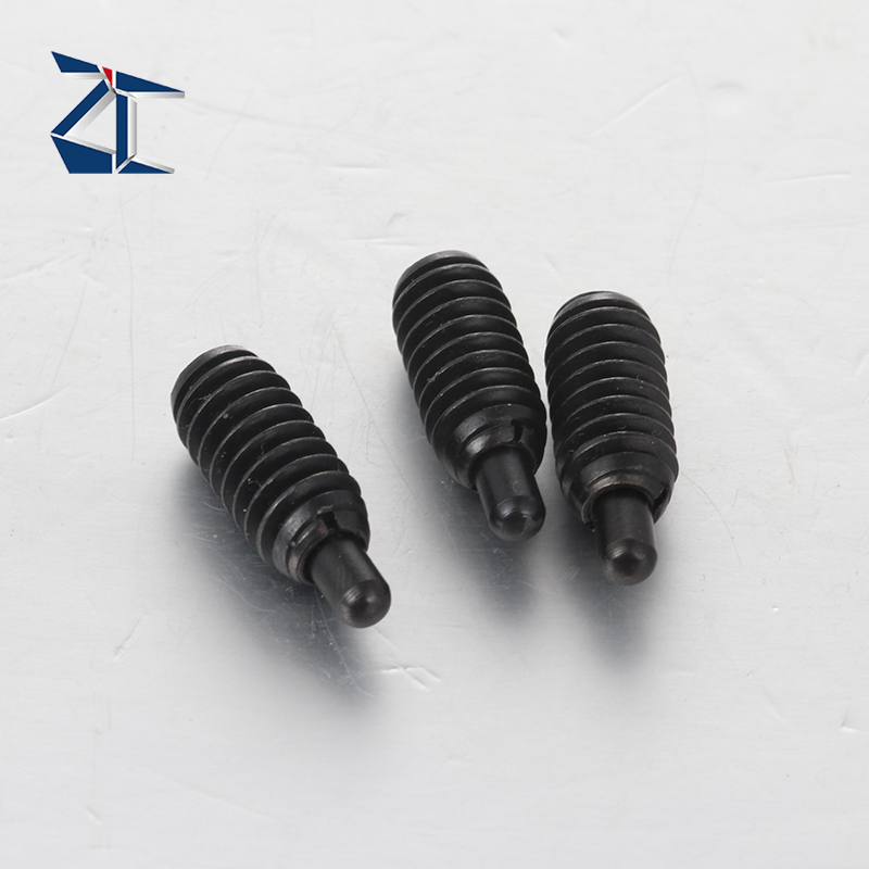 ピンおよび六角インチ測定付きスプリング プランジャー