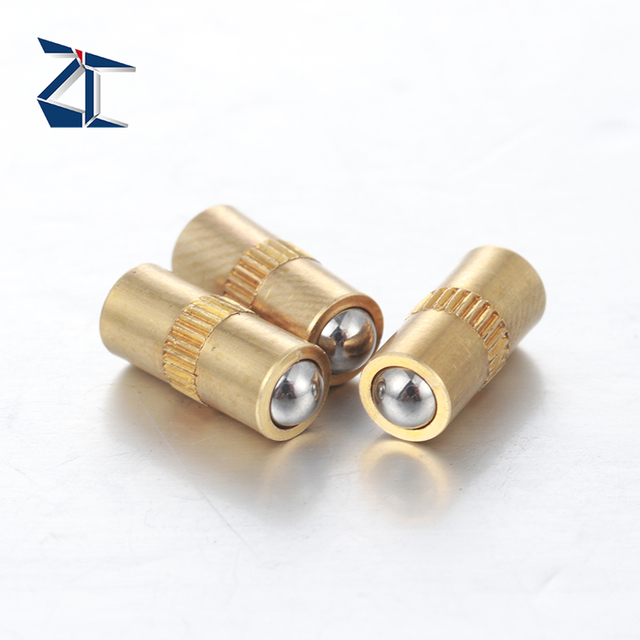 Ch&acirc;n b&oacute;ng mũi hai mặt chất lượng cao Ch&acirc;n cắm b&oacute;ng l&ograve; xo bằng đồng thau