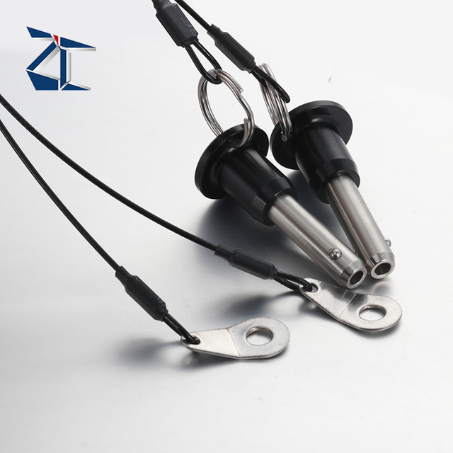 تخصيص المورد T- مقبض قفل دبابيس الإفراج السريع الربيع محملة قفل دبوس السحابات الأخرى